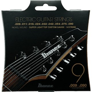 IbanezIEGS9 Super Light Top Custom Gauge 9 Strings エレクトリックギター弦 9弦 .009～.090【WEBSHOP】