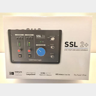Solid State LogicSSL2+【MIDI I/O ヘッドフォン出力も2系統に!】