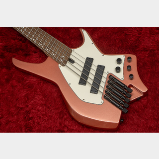 HEX Guitars NB505 Metallic Rose Gold