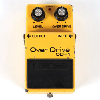 BOSS 【中古】 オーバードライブ エフェクター BOSS OD-1 Over Drive Silver Screw 銀ネジ RC3403ADB