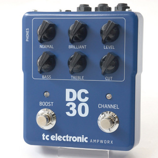 tc electronicAMPWORX Vintage Series DC30 PREAMP ギター用プリアンプペダル[長期展示アウトレット]【池袋店】