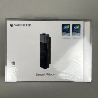 Sabinetek スマートマイク [2個セット] 3.5mmケーブル 付 Bluetooth 小型 ワイヤレス マイク【閉店在庫処分2/18までの
