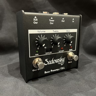 Sadowsky SBP-1 Outboard Bass Preamp / DI【Sadowskyベース内蔵プリアンプがペダルに!】