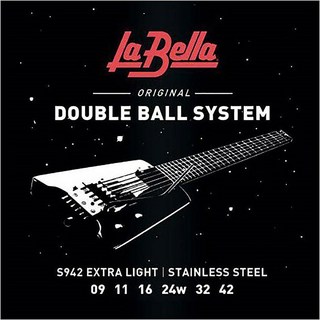La Bella S942 【スタインバーガー用エレキギター弦】