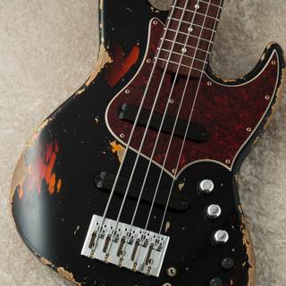 Xotic XJ-1T 5st Heavy Aged -Black Over 3 Tone Sunburst-