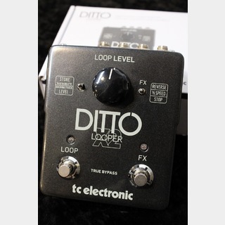 tc electronicDitto X2 Looper【ルーパー】【シリーズ最上位モデル】【USED】