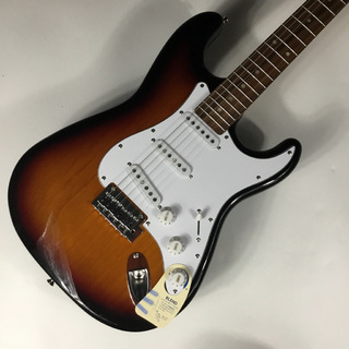 HISTORYHST-Performance 3Tone Sunburst ハムバッカー切替可能 アルダーボディ エレキギター ストラトタイプ3年保