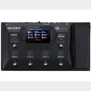 ZOOM G6 Multi-Effects Processor マルチエフェクター ズーム【池袋店】