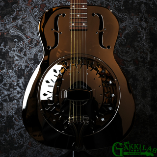 Epiphone Dobro Hound Dog M-14 Metal Body Round Neck / Nickel【現物画像】