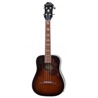 Epiphone エピフォン Hummingbird UKULELE OUTFIT TENOR Tobacco Sunburst エレクトリックウクレレ テナー