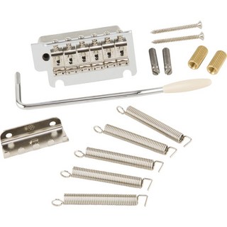 FenderDeluxe Series 2-Point Tremolo Assembly， Chrome[#0992079000]