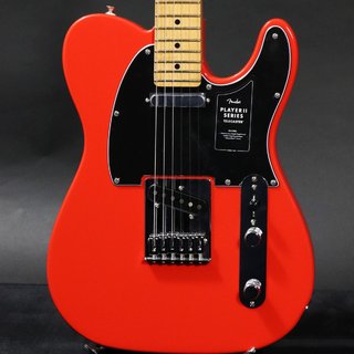 Fender Player II Telecaster Maple Fingerboard Coral Red 【梅田店】