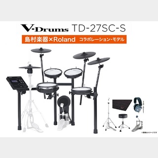 Roland TD-27SC-S 電子ドラム DIXONセット V-Drums Kit TD27SCS