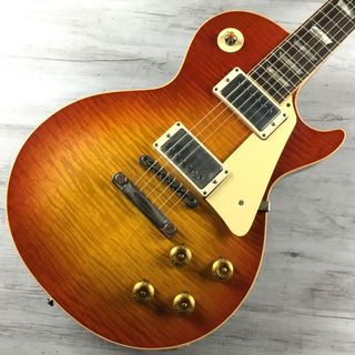 Gibson Custom Shop PSL 1959 Les Paul Standard Reissue VOS Sunrise Teaburst |現地選定材 3.86kg