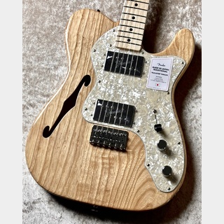 FenderMade in Japan Traditional 70s Telecaster Thinline -Natural-【3.43kg】