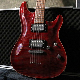 SCHECTER【USED】REXY-2-24-CTM-TOM 4A Premium Grade -Red-【超・良杢!】【最上位モデル!!】