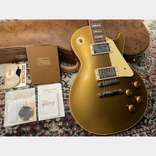 Gibson Custom Shop 【一推しモデル】Japan LTD 1957 Les Paul Gold Top Faded Cherry Back VOS(#731358) Double Gold≒4.10㎏