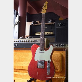 Fender Custom Shop MBS 1967 Telecaster Heavy Relic Red Sparkle by Dennis Galuszka