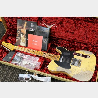 Fender Custom Shop 1952 Telecaster Super Heavy Relic Aged Nocaster Blonde #R127246【軽量3.33kg/旧価格最終入荷!】