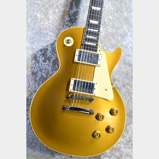 Gibson Custom Shop 1957 Les Paul Gold Top Reissue VOS Double Gold #742356【漆黒指板、軽量3.88kg】