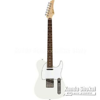 GrecoWST-STD, White / Rosewood Fingerboard