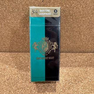 D'Addario Woodwinds/RICOLRICGCBS3.5 サックスリード バリトンサックス用 グランドコンサートセレクト 【硬さ：3 1/2】 【5枚入り】