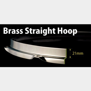 canopusBST214-8 Brass Straight Hoop ブラスストレートフープ