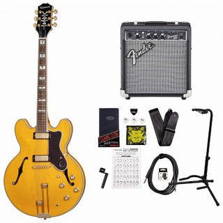 Epiphone Sheraton with Frequensator Natural エピフォン シェラトン FenderFrontman10Gアンプ付属エレキギター初心