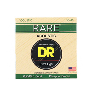DR RARE RPL-10 Extra Light アコースティックギター弦×3セット