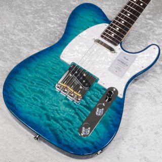 Fender 2024 Collection MIJ Hybrid II Telecaster QMT Aquamarine【新宿店】