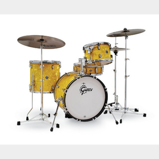 Gretsch Catalina Club CT1-J484-YSF 4PC SHELL PACK WITH 18” BASS DRUM Yellow Satin Frame ドラムセット