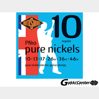 ROTOSOUNDPN10 Pure Nickels Regular (.010-.046)
