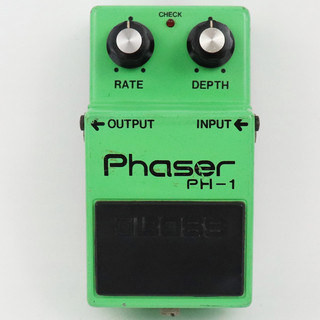 BOSS PH-1R Phaser 銀ネジ エフェクター ビンテージ 1979年製のBOSS PH－1 日本製の銀ネジ仕様のヴィンテージ