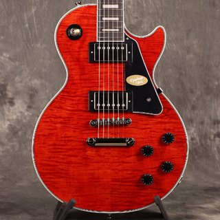 EpiphoneInspired by Gibson Les Paul Custom Figured Transparent Red [Exclusive Model]【WEBSHOP】