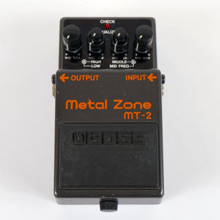 BOSS 【中古】メタルゾーン エフェクター BOSS MT-2 Metal Zone ボス ギターエフェクター