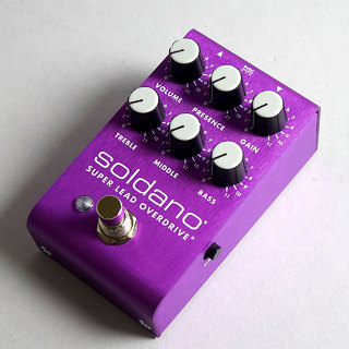 SoldanoSLO PEDAL Purple Anodized Super Lead Overdrive【Limited Edition】【現物写真】