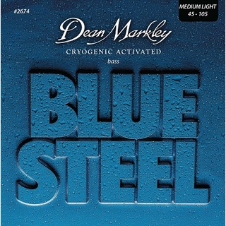 Dean MarkleyDM2674 BLUE STEEL Stainless Bass Strings 45-105【渋谷店】