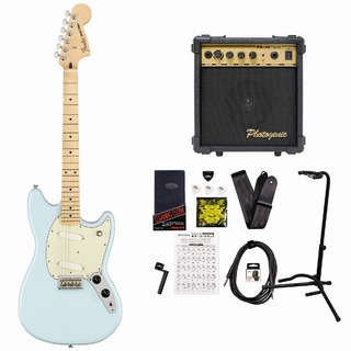 Fender Player Mustang Maple Fingerboard Sonic Blue PG-10アンプ付属エレキギター初心者セット【WEBSHOP】
