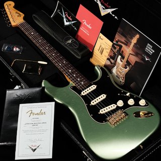 Fender Custom Shop1965 Stratocaster “DUAL-MAG II” Journeyman Relic Aged Sage Green Metallic【渋谷店】