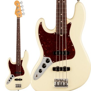 Fender American Professional II Jazz Bass LEFT-HAND (Olympic White /Rosewood)