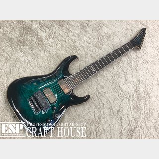 E-IIHORIZON FR-7 QM / Black Turquoise Burst