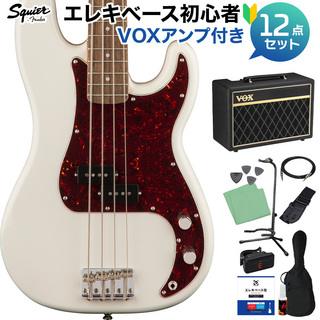 Squier by Fender Classic Vibe ’60s Precision Bass Olympic White 初心者12点セット プレベ