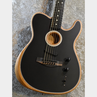 Fender AMERICAN ACOUSTASONIC TELECASTER Black #US242092A【軽量2.17kg!】