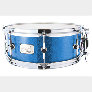 canopus Birch Snare Drum 5.5x14 Blue Spkl
