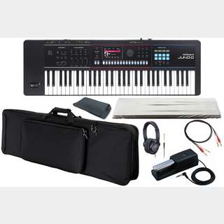 Roland JUNO-D6 [背負えるキーボードケース＆アクセサリー + ダストカバーセット！] ベロシティー対応 61鍵シンセ