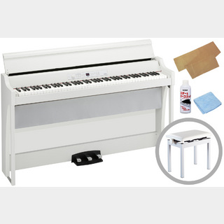 KORGG1B AIR WHITE (ホワイト)【高低自在椅子セット】《お手入れセットプレゼント》電子ピアノ【WEBSHOP】