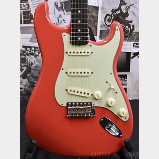 Fender Custom Shop Guitar Planet Exclusive 1959 Stratocaster Journeyman Relic -Faded Fiesta Red- 2017USED!!