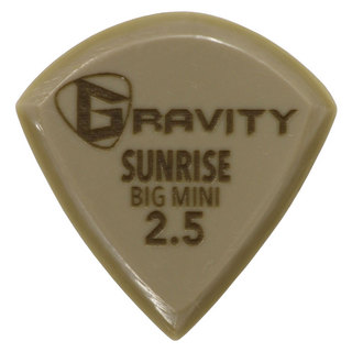 Gravity Guitar PicksGold Sunrise -Big Mini- GGSUB25 2.5mm ピック