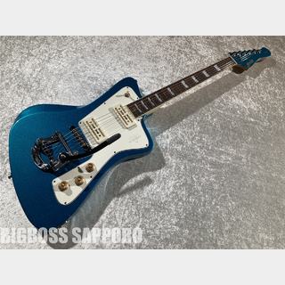 Baum Guitars Wingman-W with Tremolo (Coral Blue)