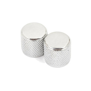 Fenderフェンダー Telecaster/Precision Bass Knurled Knobs クローム ノブ